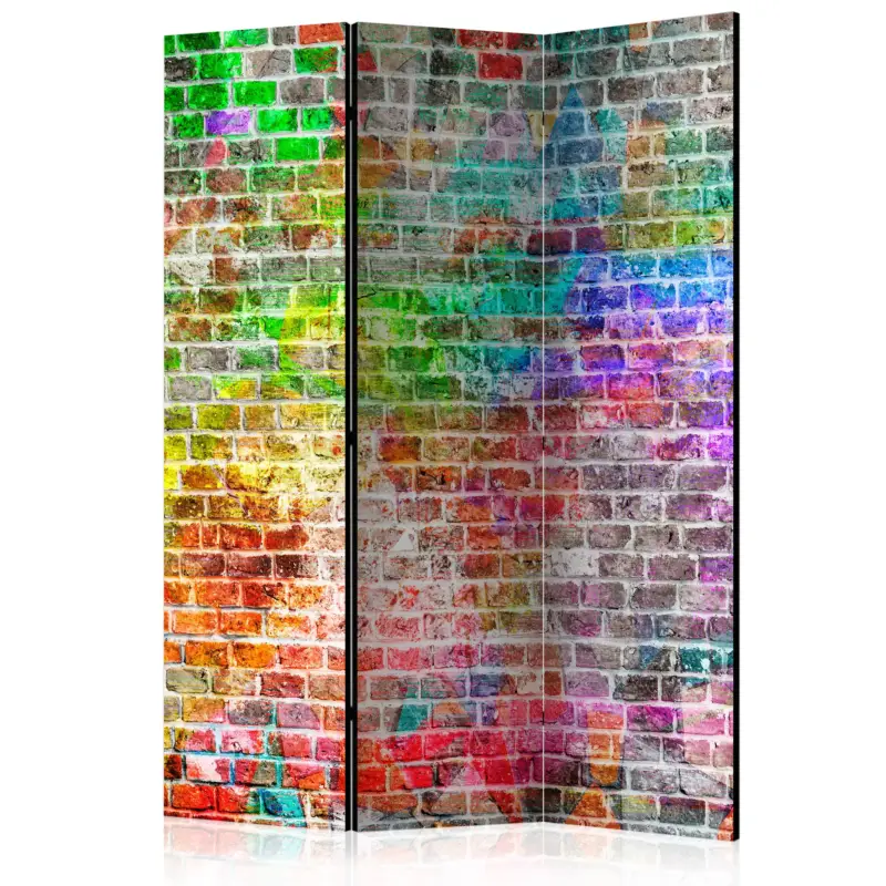 Produit De Marque Kamerscherm - Rainbow Wall [Room Dividers] - 135x172