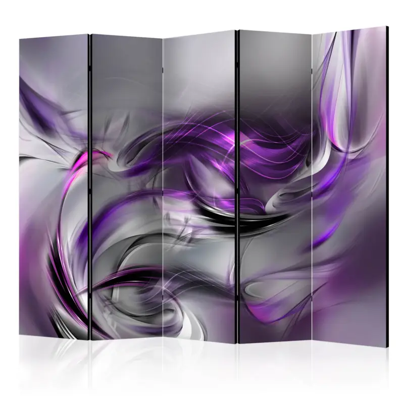 Kamerscherm - Purple Swirls II II [Room Dividers] - 225x172 Prix Promo