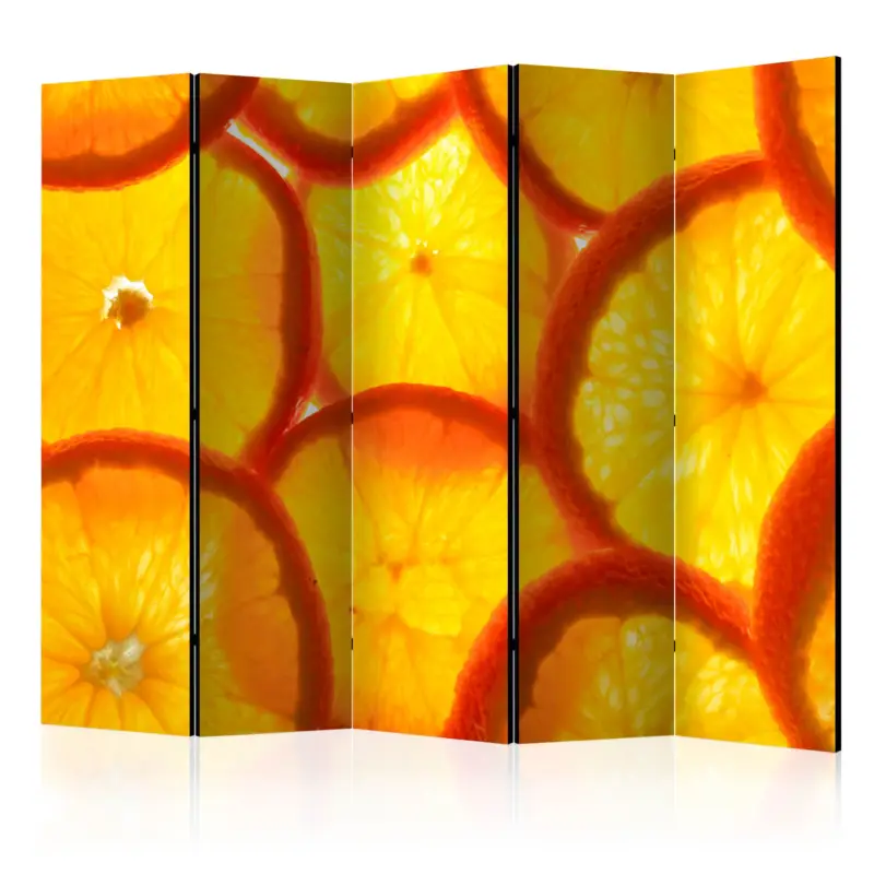 Affaire À Saisir Kamerscherm - Orange slices II [Room Dividers] - 225x172