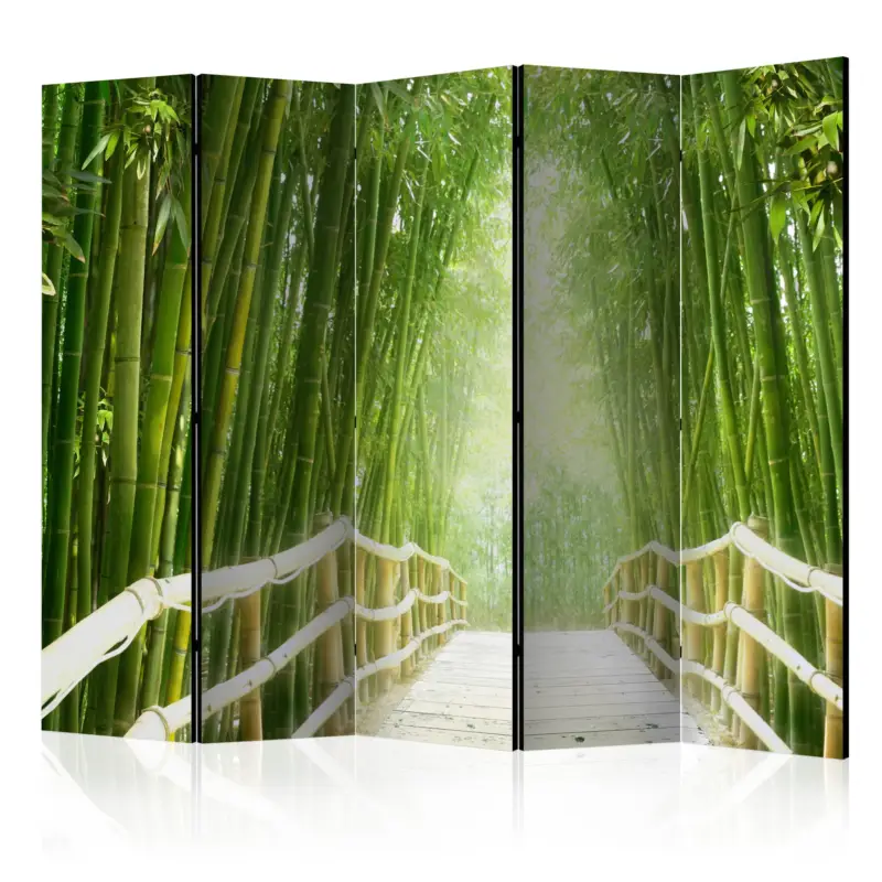 Acheter En Ligne Kamerscherm - Magical world of green II [Room Dividers] - 225x172