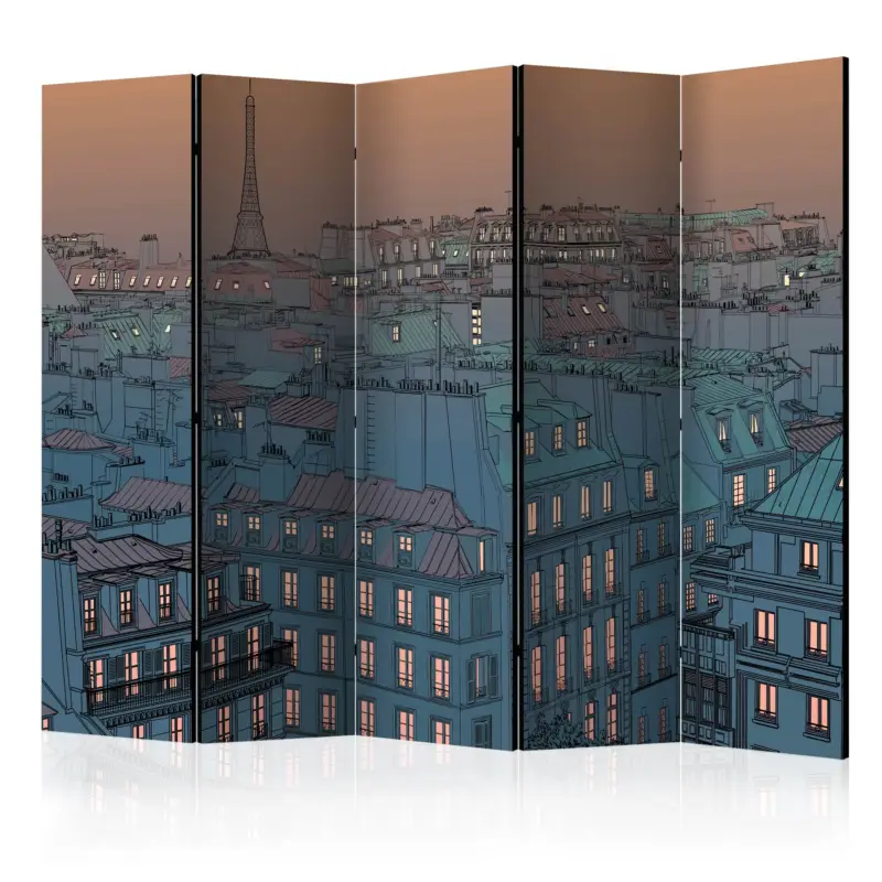 Acheter En Ligne Kamerscherm - Good evening Paris! II [Room Dividers] - 225x172