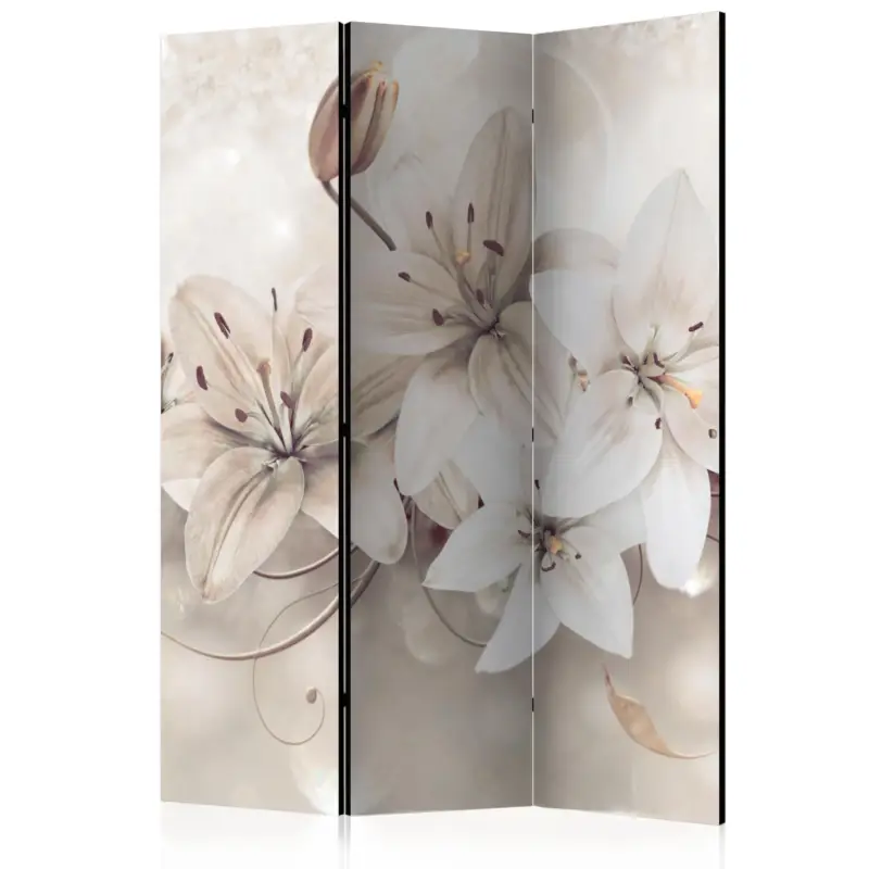Achat Immédiat Kamerscherm - Diamond Lilies [Room Dividers] - 135x172