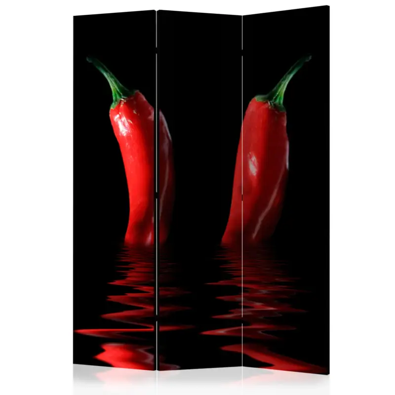 Achetez Aujourd’hui Kamerscherm - Chili pepper [Room Dividers] - 135x172