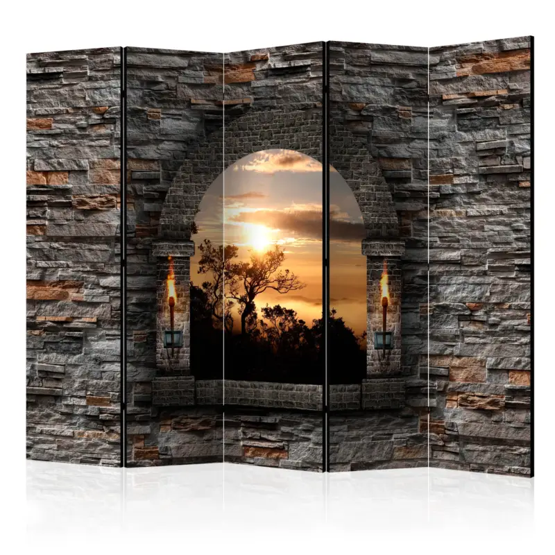 Acheter En Ligne Kamerscherm - Castle Window II [Room Dividers] - 225x172