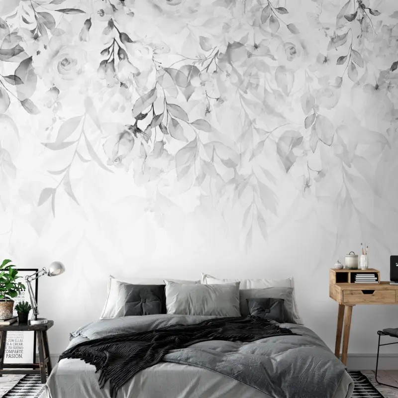 Zelfklevend fotobehang - Waterfall of Roses - Third Variant - 441x315 Expédition Rapide