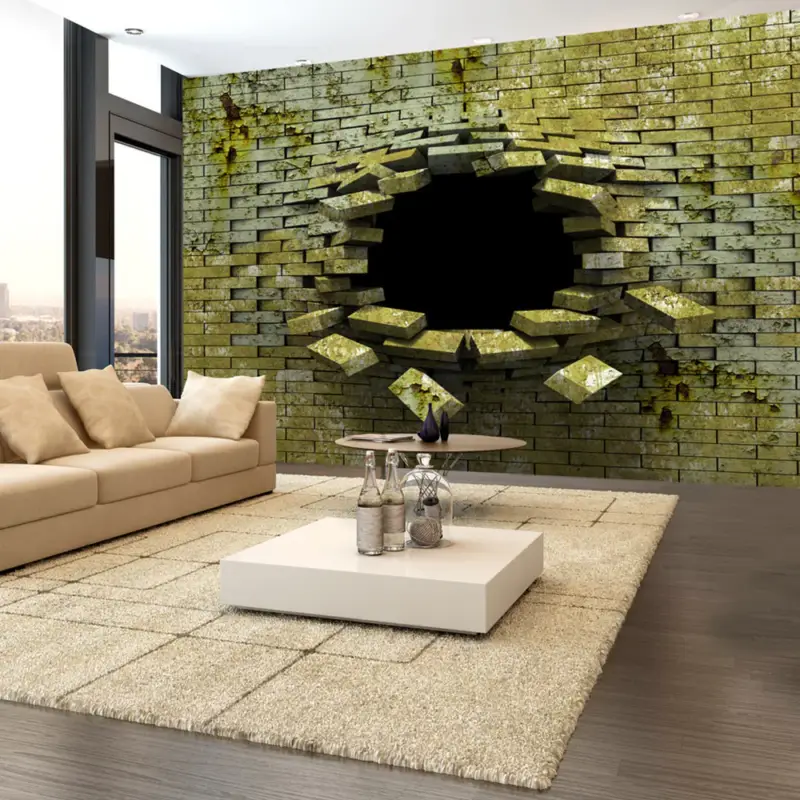 Acheter En Ligne Zelfklevend fotobehang - Spellbound bricks - 147x105