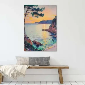 Op Matisse geïnspireerd landschap van Niklas Maximilian - NL1413862M13S50x70 Prix Bas