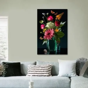 "Royal Deluxe" stilleven in een glaze vaas Sander van Laar van Sander Van Laar - NL540892M13S50x75 Nouvel Arrivage