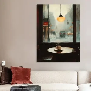 A Coffee and a Rainy Day van Studio Allee - NL1527636M13S60x80 Meilleure Vente