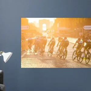 Zonsondergang in Parijs - Tour de France 2019 van Leon van Bon - NL504855M13S75x50 Nouvel Arrivage