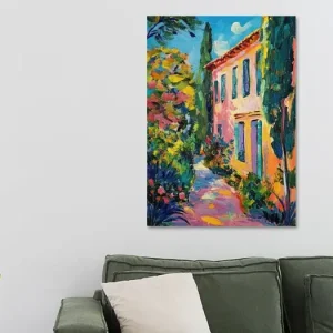 Zuid-Frankrijk in de stijl van Matisse van Niklas Maximilian - NL1702071M13S50x70 Dernière Chance