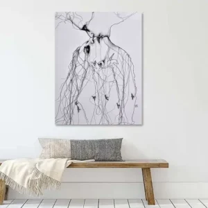 'Sky meets Mountain'. van Kim Rijntjes - NL1443417M13S50x65 Seulement Aujourd’hui