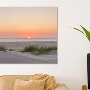 Zonsondergang op het strand bij de Noordzee van Sjoukje Kunnen - NL1135051M13S75x50 Expédié Aujourd’hui