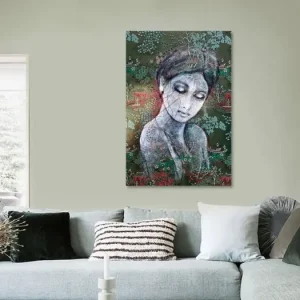 'Le Jardin Vert' van Kim Rijntjes - NL842704M13S50x75 Prix Cassé