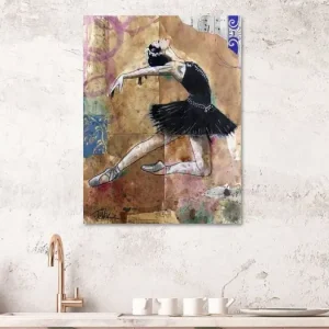 ZWARTE ZWANEN van LOUI JOVER - NL399379M13S50x65 Marque