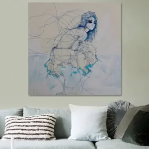 'Ruri-iro' van Kim Rijntjes - NL989913M13S60x60 Pas Cher