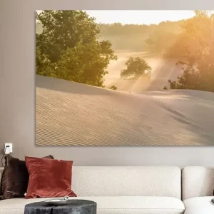 Zonsopkomst - Loonse en Drunense Heide van Laura Vink - NL311604M13S75x50 Livraison Gratuite