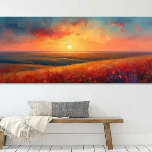 Zonsondergang van Kunst Kriebels - NL1375229M13S100x40 Dernier Modèle