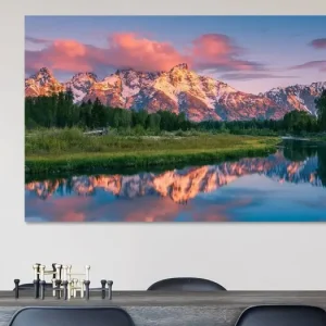 Zonsopkomst Grand Teton NP, Wyoming, Verenigde Staten van Henk Meijer Fotografie - NL204510M13S80x45 Promotion