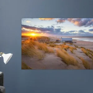 Zonsondergang op Texel. van Justin Sinner Photography ( Fotograaf op Texel) - NL1671459M13S75x50 Bon Marché