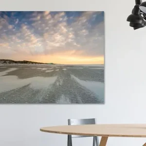 Zonsondergang met schapenwolkjes van Laura Vink - NL842329M13S75x50 Jusqu’à Épuisement Des Stocks