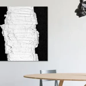 Zwart, wit & wit (gezien bij vtwonen) van Rob van Heertum - NL84052M13S60x60 Prix Choc