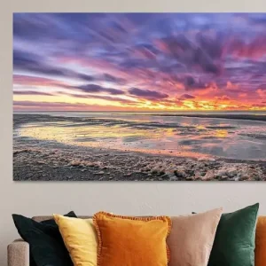 Zonsondergang op Texel. van Justin Sinner Photography ( Fotograaf op Texel) - NL528931M13S105x50 Offre Exclusive