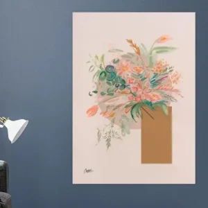 'Posy' | Modern bloem schilderij van Ceder Art - NL963432M13S50x70 Offre Limitée