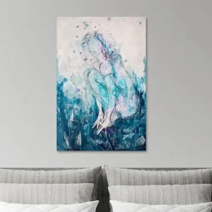 'Blue Balance' van Kim Rijntjes - NL1840143M13S50x75 Certifié