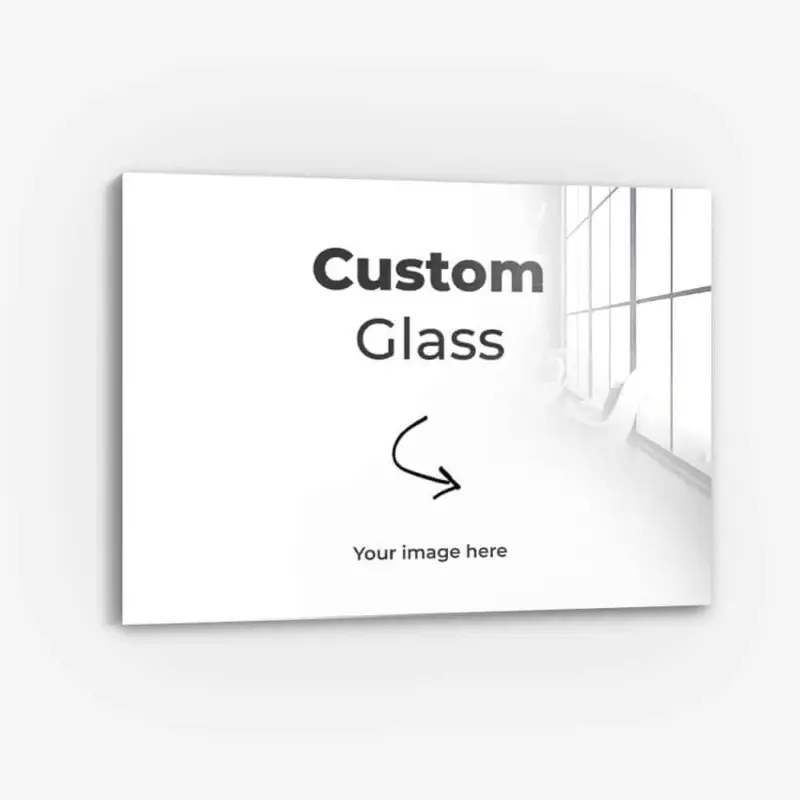 Dernier Modèle Custom Glass - horizontaal - Gehard glas - 40x60 cm - Zonder lijst