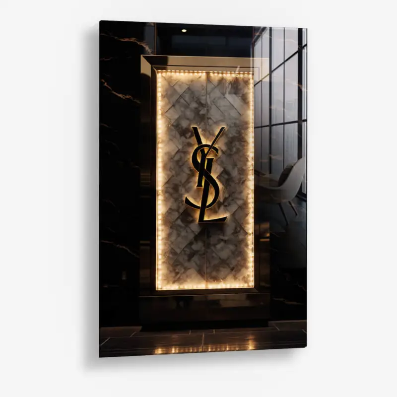 Parisian Fashion II – Glass - Gehard glas - 40x60 cm - Zonder lijst Quantité Limitée