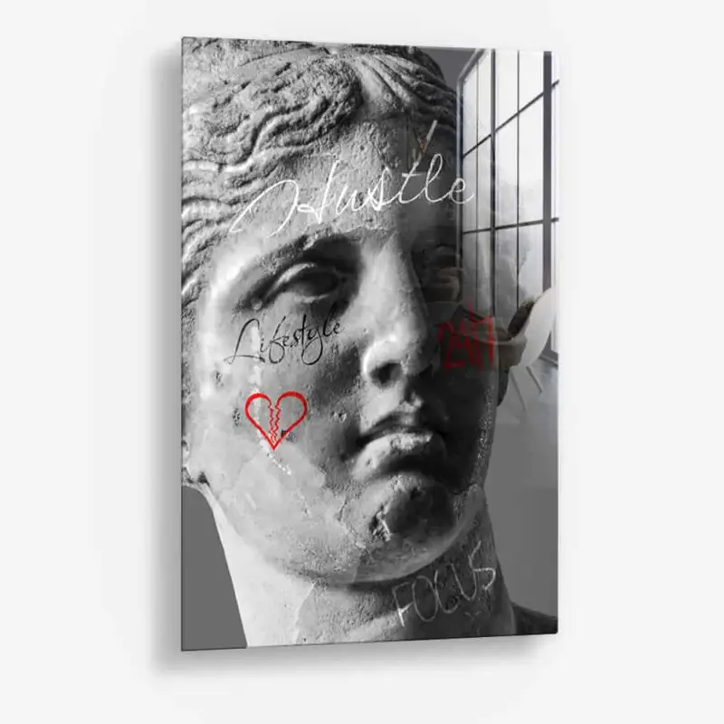 Vente Flash Venus – Glass - Gehard glas - 40x60 cm - Zonder lijst