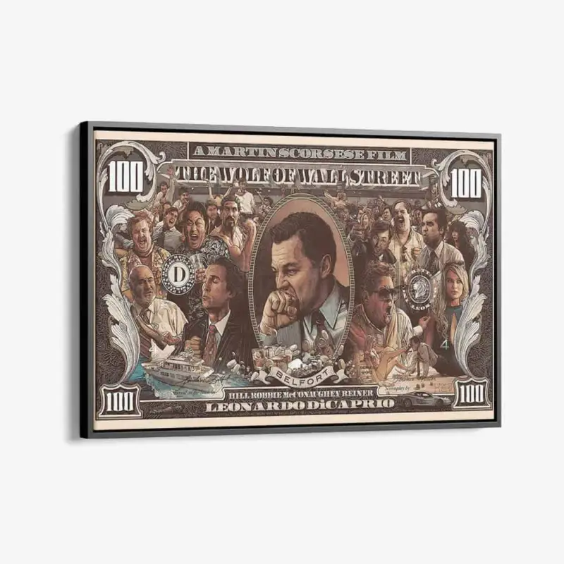 "Belfort Dollar" - Canvas - 40x60 cm Livraison Gratuite