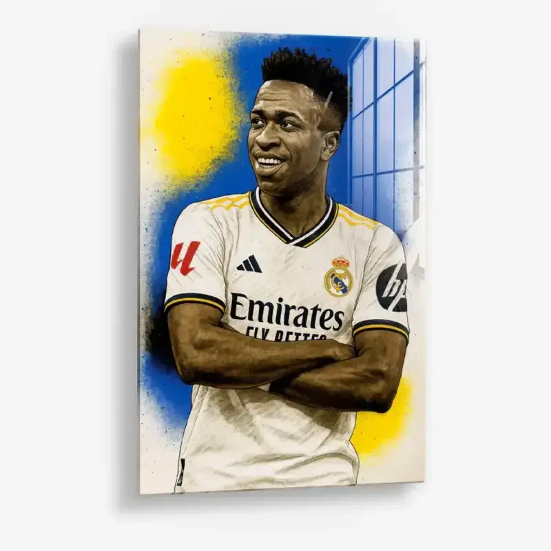 Vinícius – Glass - Gehard glas - 40x60 cm - Zonder lijst Soldes