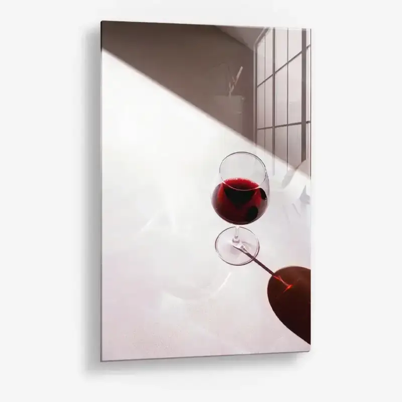 Wine Meridian – Glass - Gehard glas - 40x60 cm - Zonder lijst Dernier Modèle