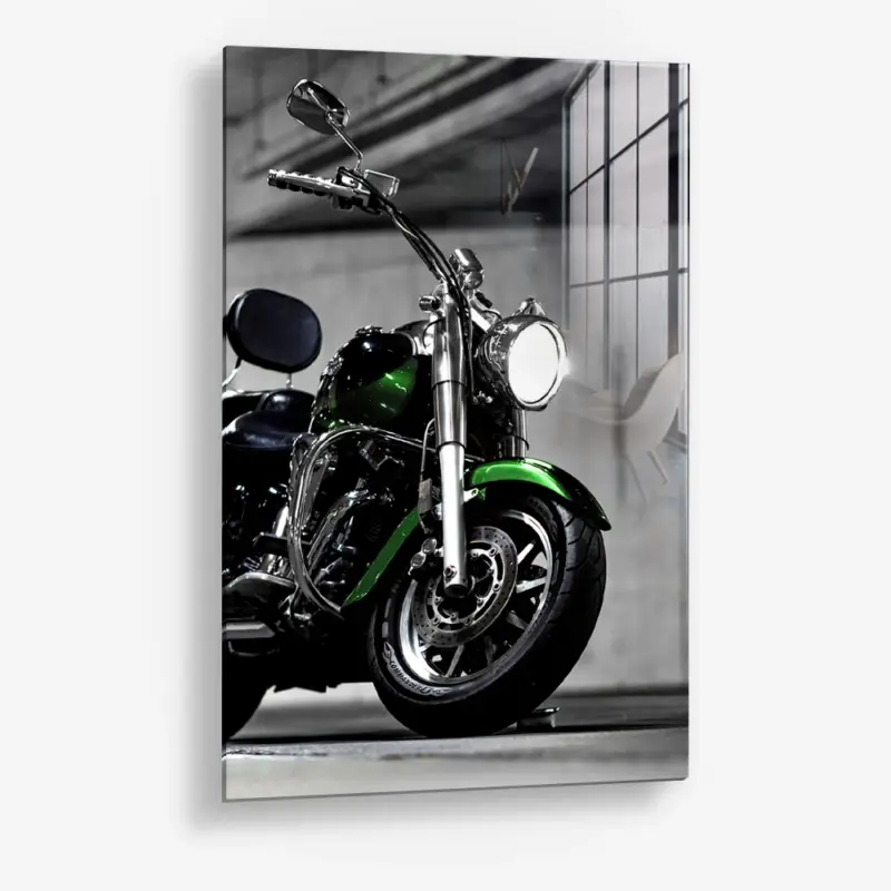Vente Flash Green Torque – Glass - Gehard glas - 40x60 cm - Zonder lijst