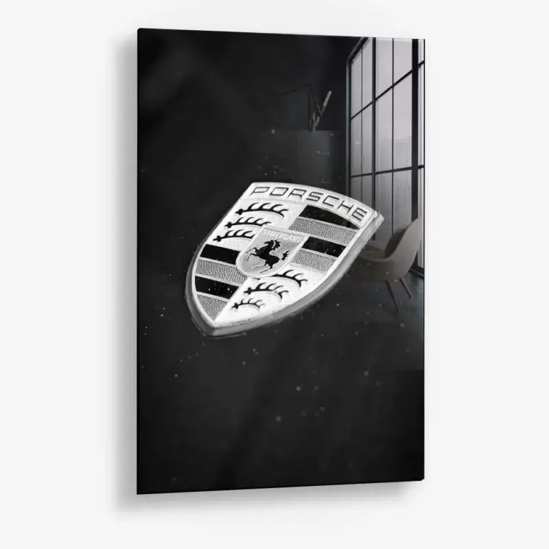 Timeless Car II – Glass - Gehard glas - 40x60 cm - Zonder lijst Satisfait Ou Remboursé