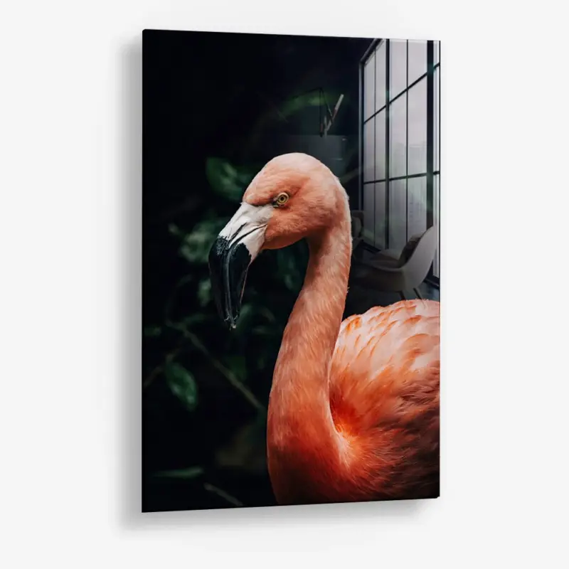 Tropical Curve – Glass - Gehard glas - 40x60 cm - Zonder lijst Marque