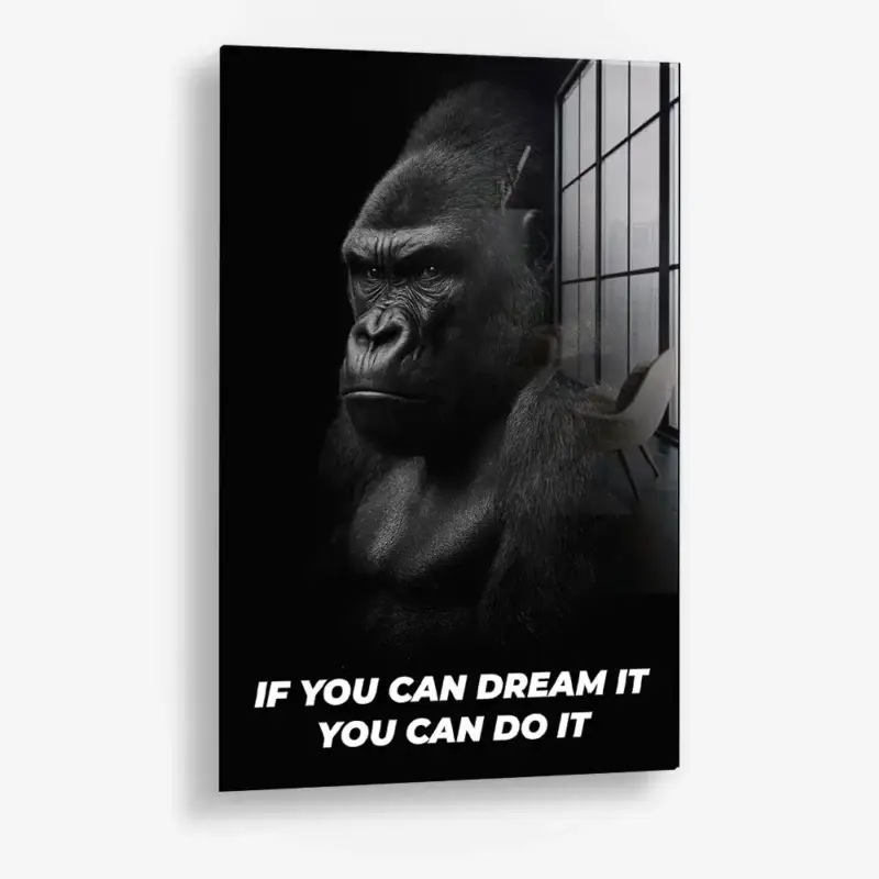 Uncivilized Wisdom V – Glass - Gehard glas - 40x60 cm - Zonder lijst Promotion Saisonnière