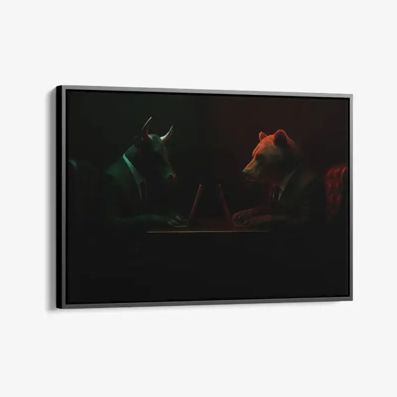 Top Vente "The Trade Duel" - Canvas - 40x60 cm