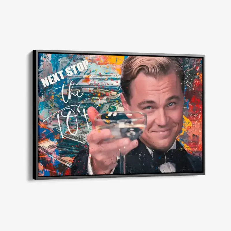 "Built Like Gatsby" - Canvas - 40x60 cm Meilleur Prix