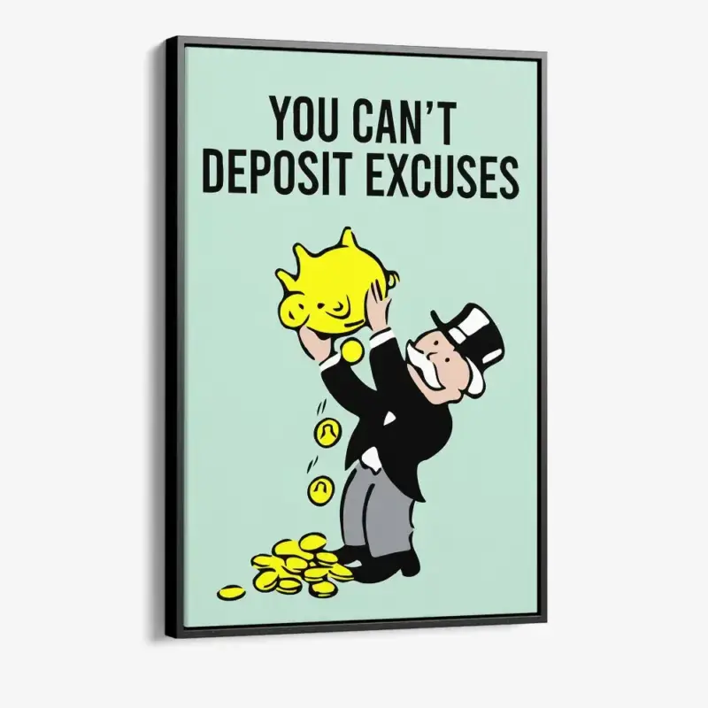 "Capital Instinct V" - Canvas - 40x60 cm Acheter En Ligne