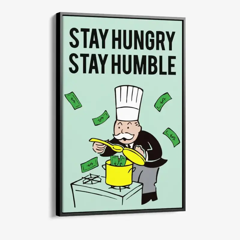 "Capital Instinct VI" - Canvas - 40x60 cm Solde