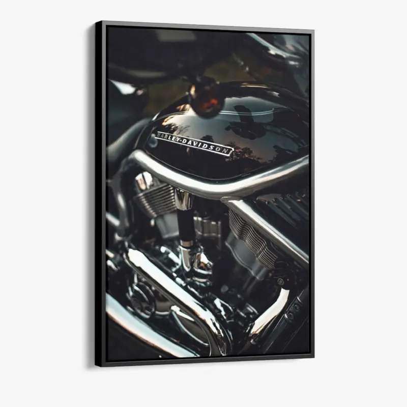 "Chrome Heartbeat" - Canvas - 40x60 cm Certifié