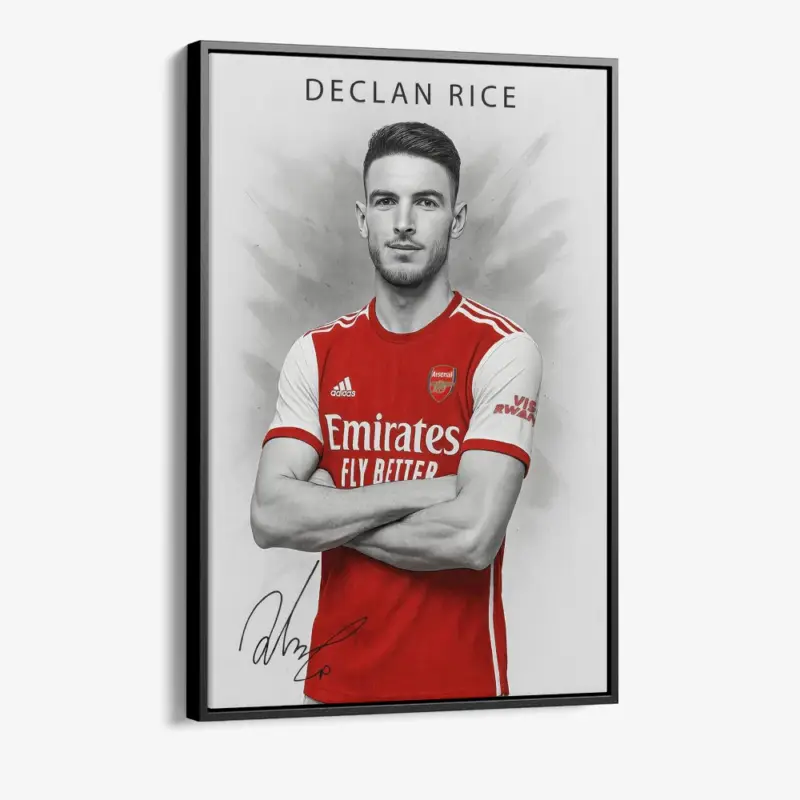 "Declan Rice" - Canvas - 40x60 cm Nouveauté