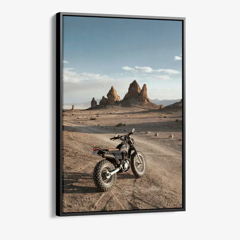"Dust Line Rider" - Canvas - 40x60 cm Paiement Sécurisé