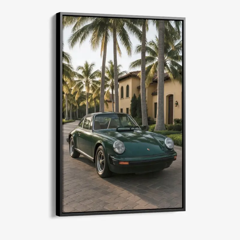 Top Vente "Porsche Vintage" - Canvas - 40x60 cm