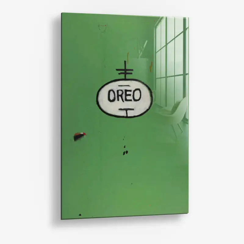 Vente Directe Oreo – Glass - Gehard glas - 40x60 cm - Zonder lijst
