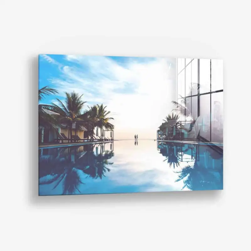 The Couple - Glass - Gehard glas - 40x60 cm - Zonder lijst Prix Réduit