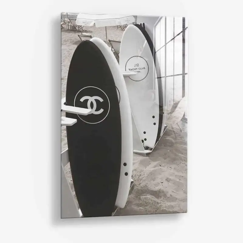 Yacht Club - glass - Gehard glas - 40x60 cm - Zonder lijst Nouveauté